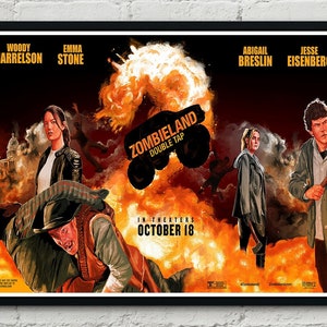 Zombieland - Movie Poster Poster Print - Multi - Bed Bath