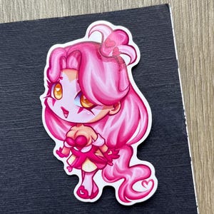Lindas pegatinas de payaso chibi