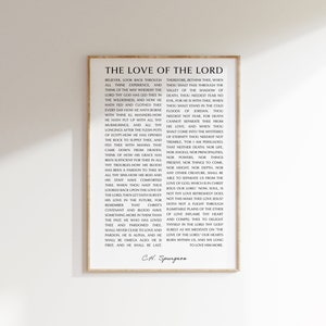 Charles Spurgeon Wall Art, Christian Printable Wall Art, Christian Home Decor
