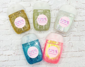 Body Glitter, princess glitter, glitter gel, runner, Running Glitter, sparkle, pixie dust, race, set, weekend, travel, tsa, pink, blue