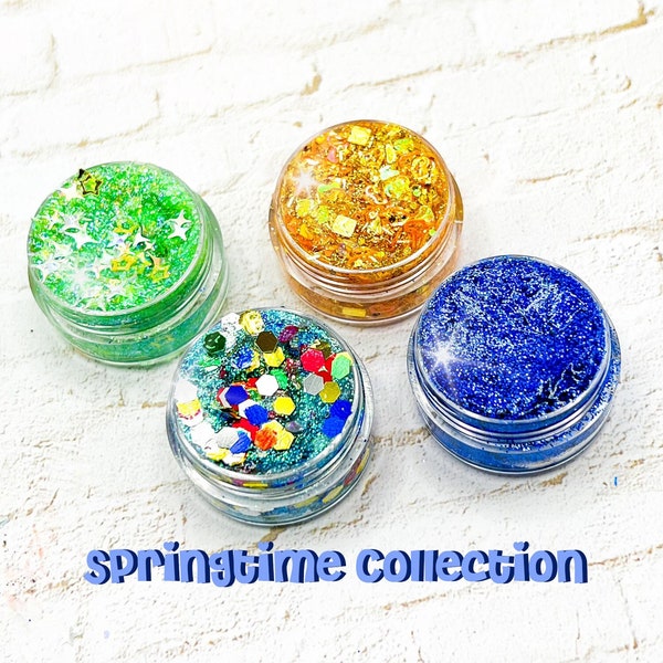 Springtime Collection, Surprise, Face Glitter, glitter gel, runner, Running Glitter, body glitter, sparkle, pixie dust, race, Up, lion