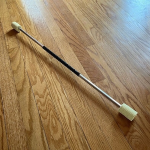 Fire Levitation Wand - 100% Kevlar Wicks - 2&quot; Wick / 30&quot; Length