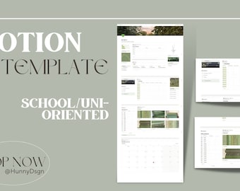 Sage Green Notion Etsy UK