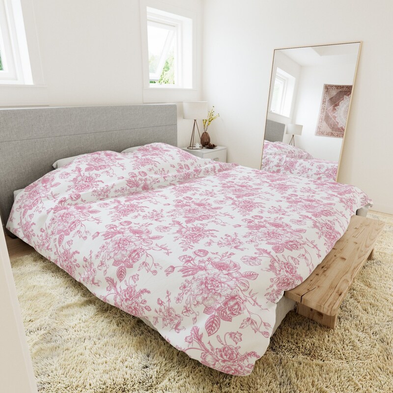Pink Bow Bedding - Etsy