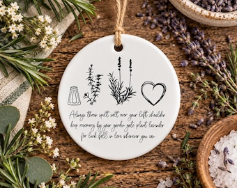 Practical Magic Ornament | Witchy Christmas Ornament | Salt Rosemary Lavender Love | Witch Gift | Yule Decor | Magical Holiday Gift