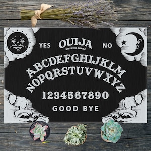 Ouija Board Doormat | Welcome Mat | Indoor/Outdoor Mat | Ouija Doormat | Gothic Doormat | Witch Doormat | Witchcraft | Witchcore | Halloween