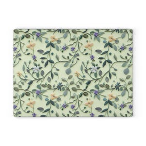 Botanical Glass Cutting Board | Wildflowers | Charcuterie Board | Serving Plate | Tempered Glass | Floral Cutting Board | Housewarming Gift image 4