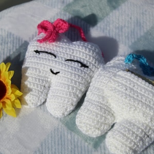 Tooth Fairy Pillow, Crocheted