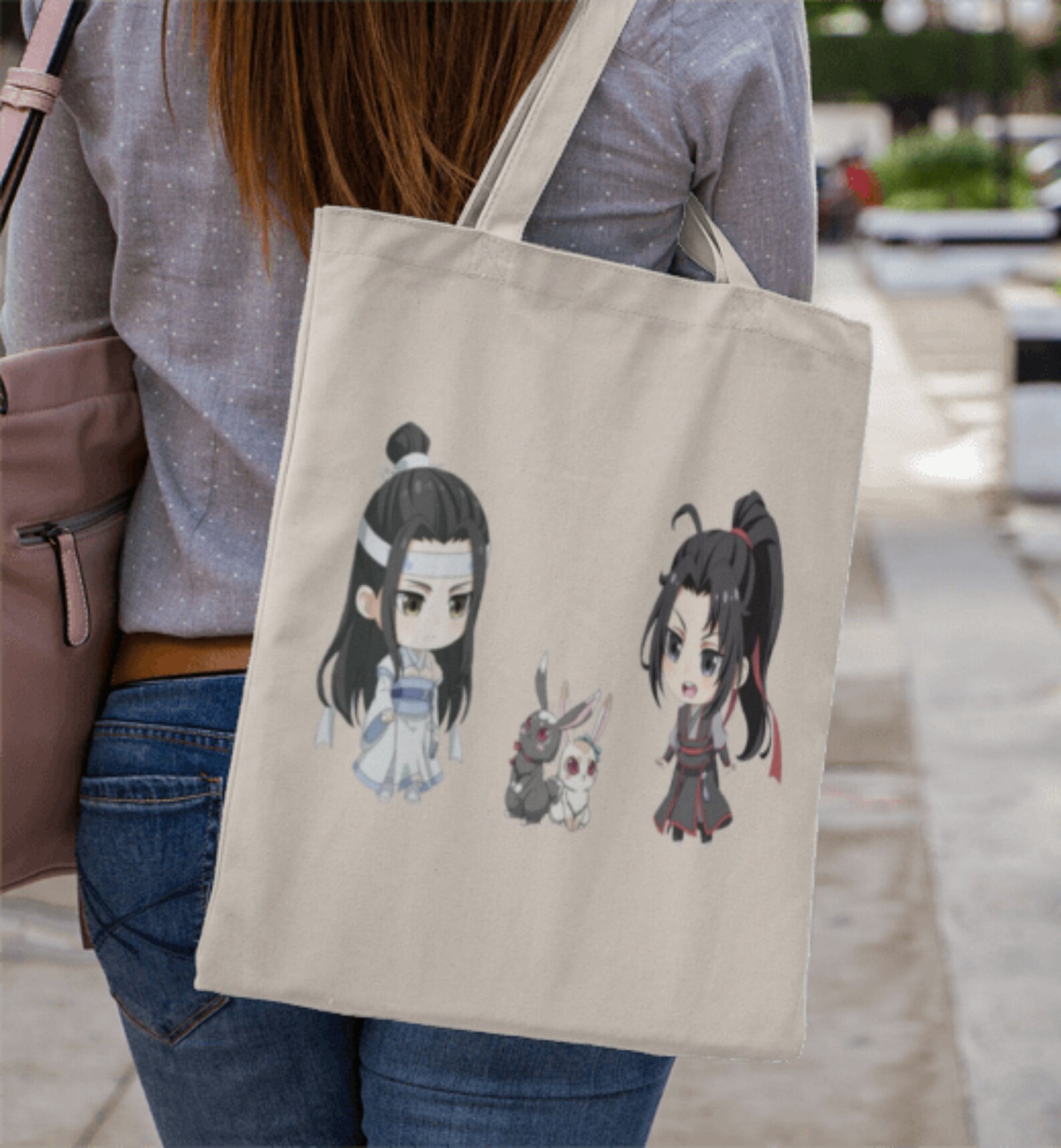 Heaven Official's Blessing Tote Bag Tian Guan Ci Fu Tote Etsy