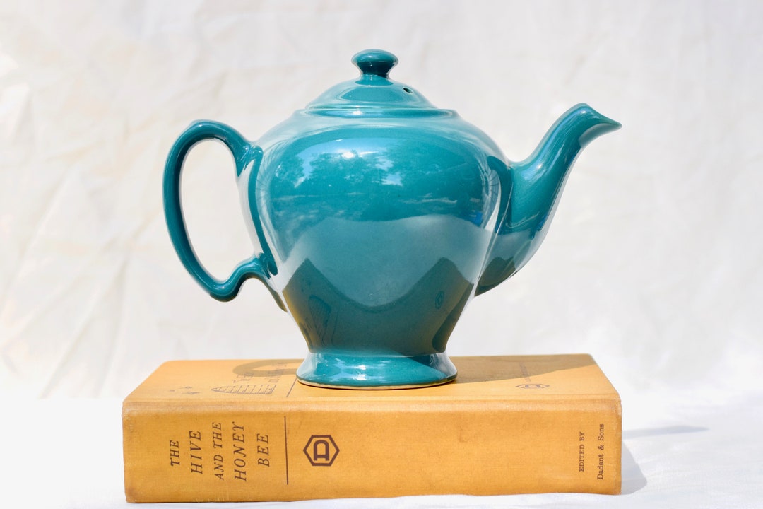 Hall Mccormick & Co. Teapot Baltimore Maryland Teal Blue Green Etsy