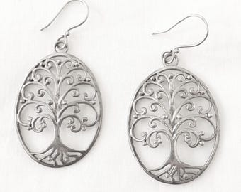 Vintage Sterling Silver earrings, 9 grams
