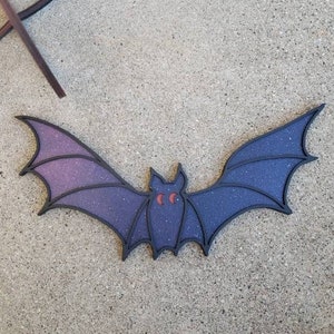 3D Wall Bats, Halloween Bat Decorations, Fall Wood Decor, Shelf Decor, Mantel Decor, Bat Decor, Spooky Season, Witchy Decor, Flying Bat