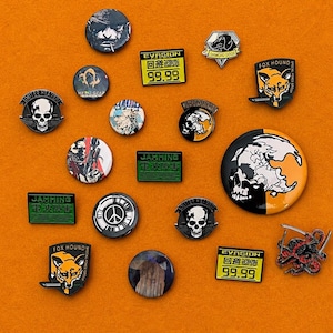 Metal Gear Solid Pin - Etsy