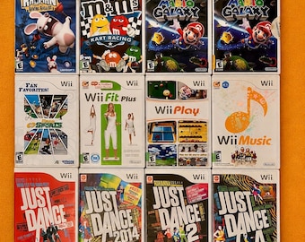 Classic Nintendo Wii Games | Rayman, Just Dance, Wii Fit, Mario Galaxy