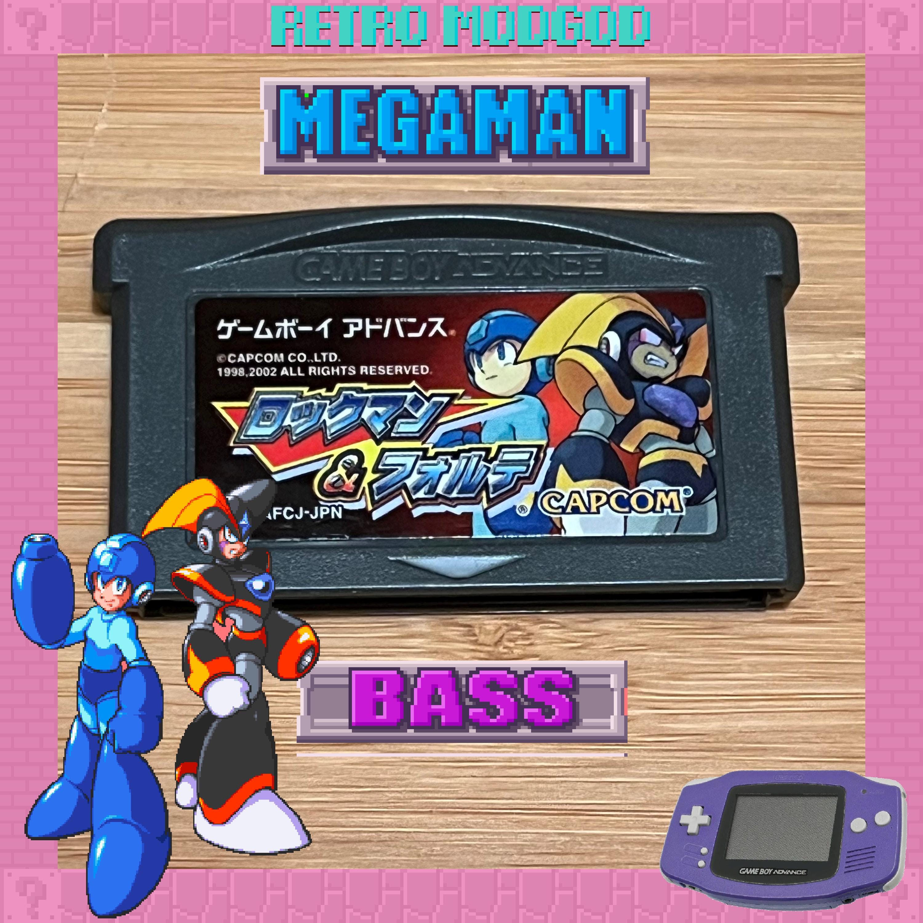 ROCKMAN & FORTE Mega Man & Bass Nintendo Game Boy Advance GBA Jap Japan (2) EUR 94,00 - FR