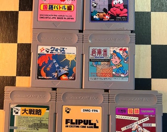 Cartucho original de juegos de rompecabezas para Gameboy: clásicos retro de 8 bits