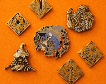 Elden Ring Collectible Enamel Pins | FromSoftware Dark Fantasy Gaming Pins