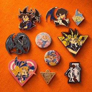yugioh card pins Change of Heart Yu-Gi-Oh! Pin Its a surprise Lot of 3 Vintage 1996