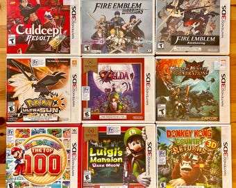 Nintendo 3DS Games in Box – Authentic & Tested