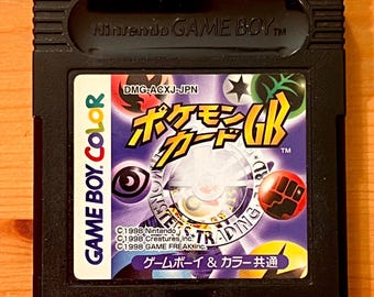 Pokemon Trading Card Game Cartridge Japanese for Gameboy Color