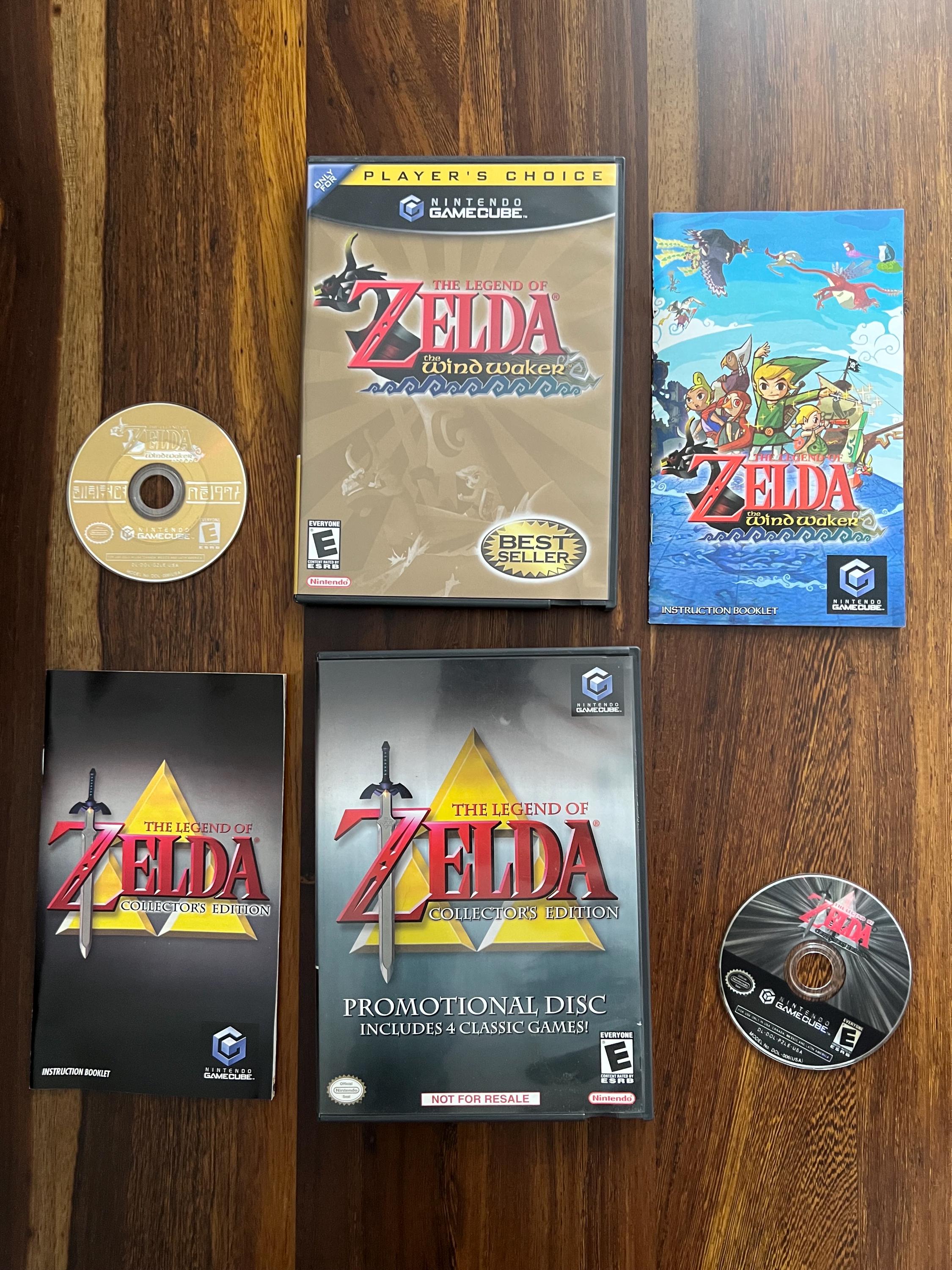 Classic Gamecube Game Collection - Pokemon, Zelda, Resident