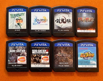 PS Vita Game Cartridges – Authentic & Tested (USA + Japanese Imports)