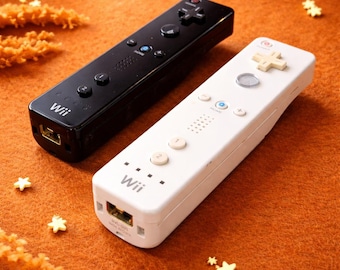 Nintendo Wii Remote Wiimote Black Tested Working Cleaned