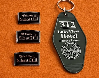 Silent Hill 2 | Keychain and Collectible Enamel Pins