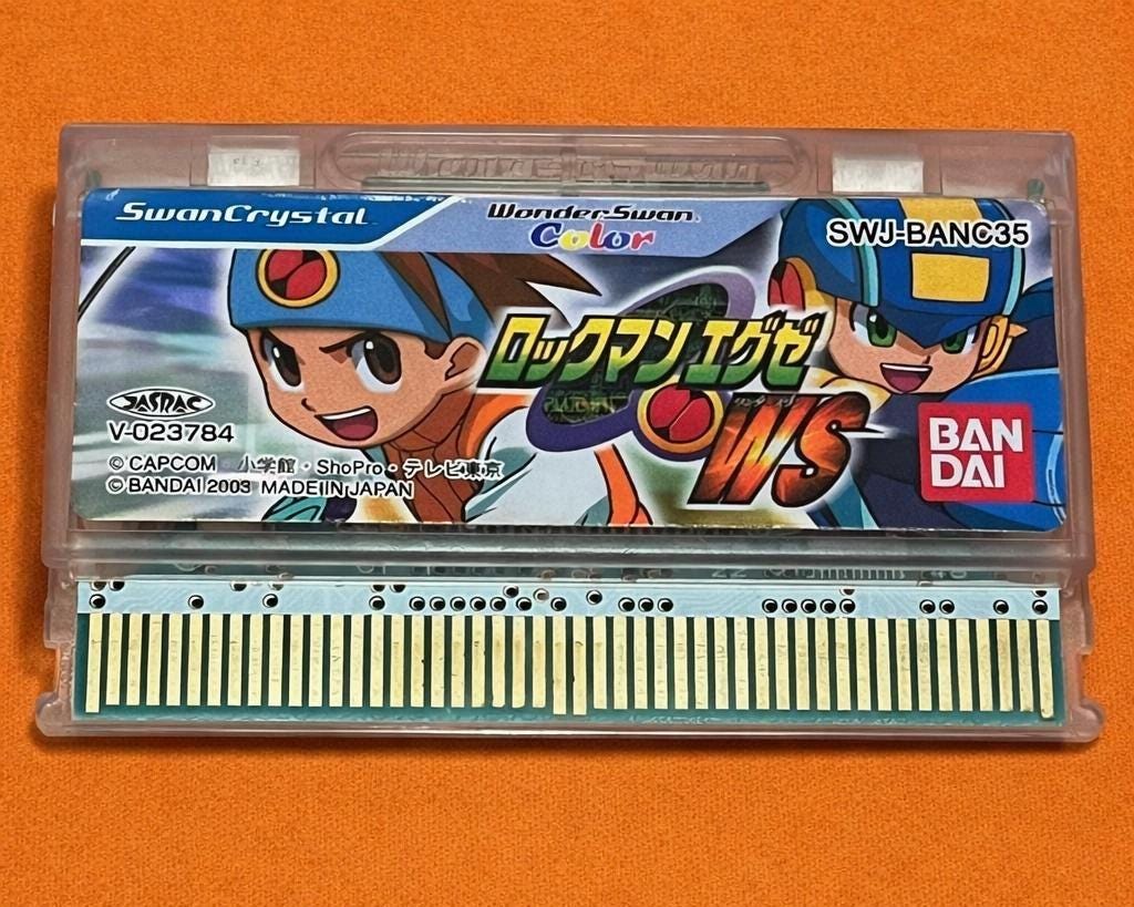 Mega Man Battle Network, Rockman Exe for Wonderswan Color, Wonder