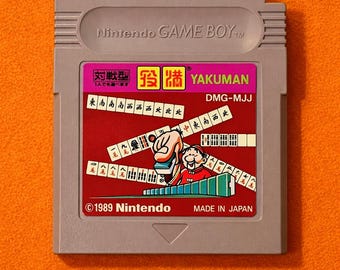 Mahjong Cartridge for Original Gameboy