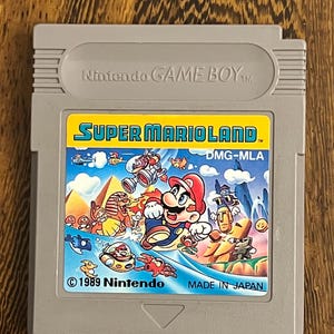 スーパーマリオ＆ワリオランド、テニス、ゴルフ、日本のゲームボーイカートリッジ Super Mario Land 1