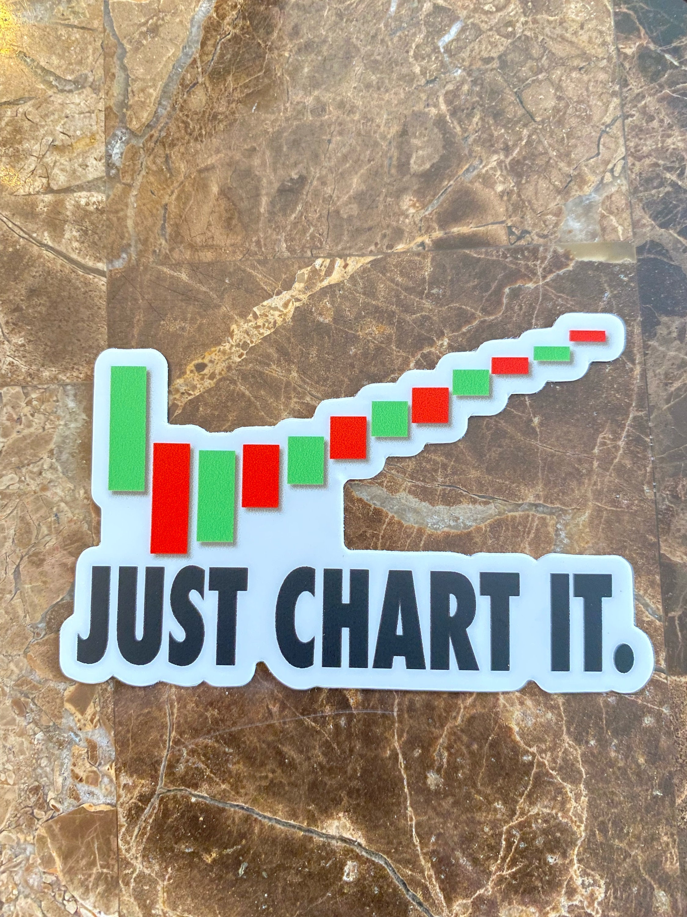 Stock Market Sticker just Chart It Daytrading - Etsy