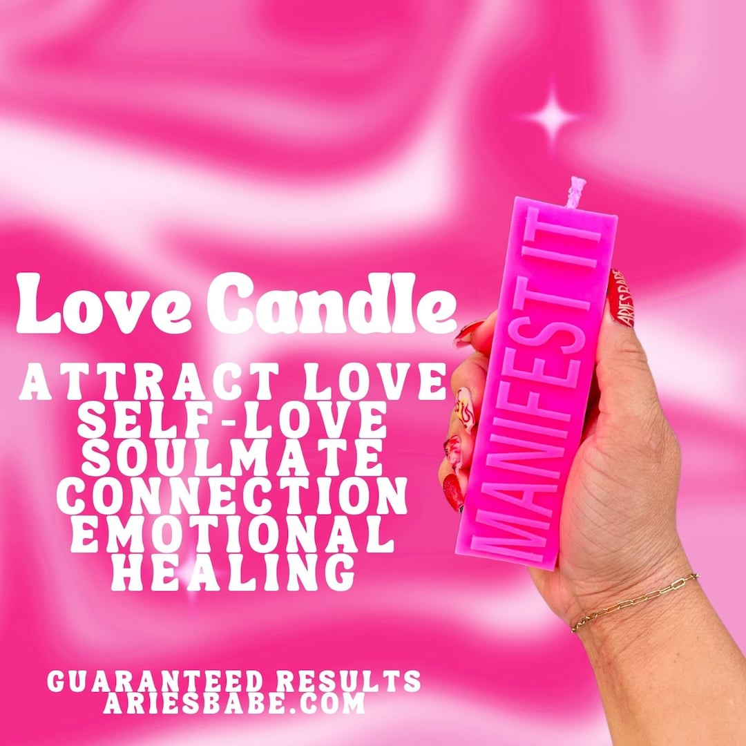 Aphrodite Candle Manifestation Candle Love Candle Intention Etsy