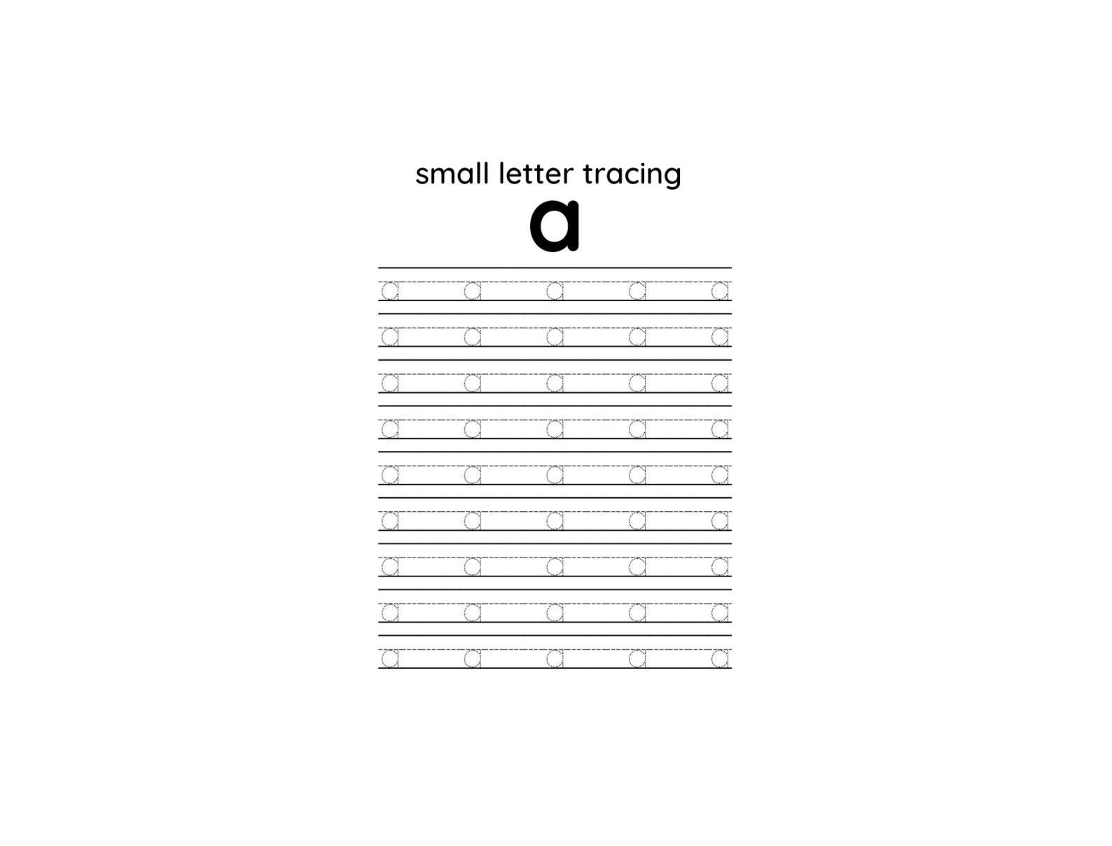 55 Uppercase Lowercase Alphabet Tracing Worksheets | Printable ...