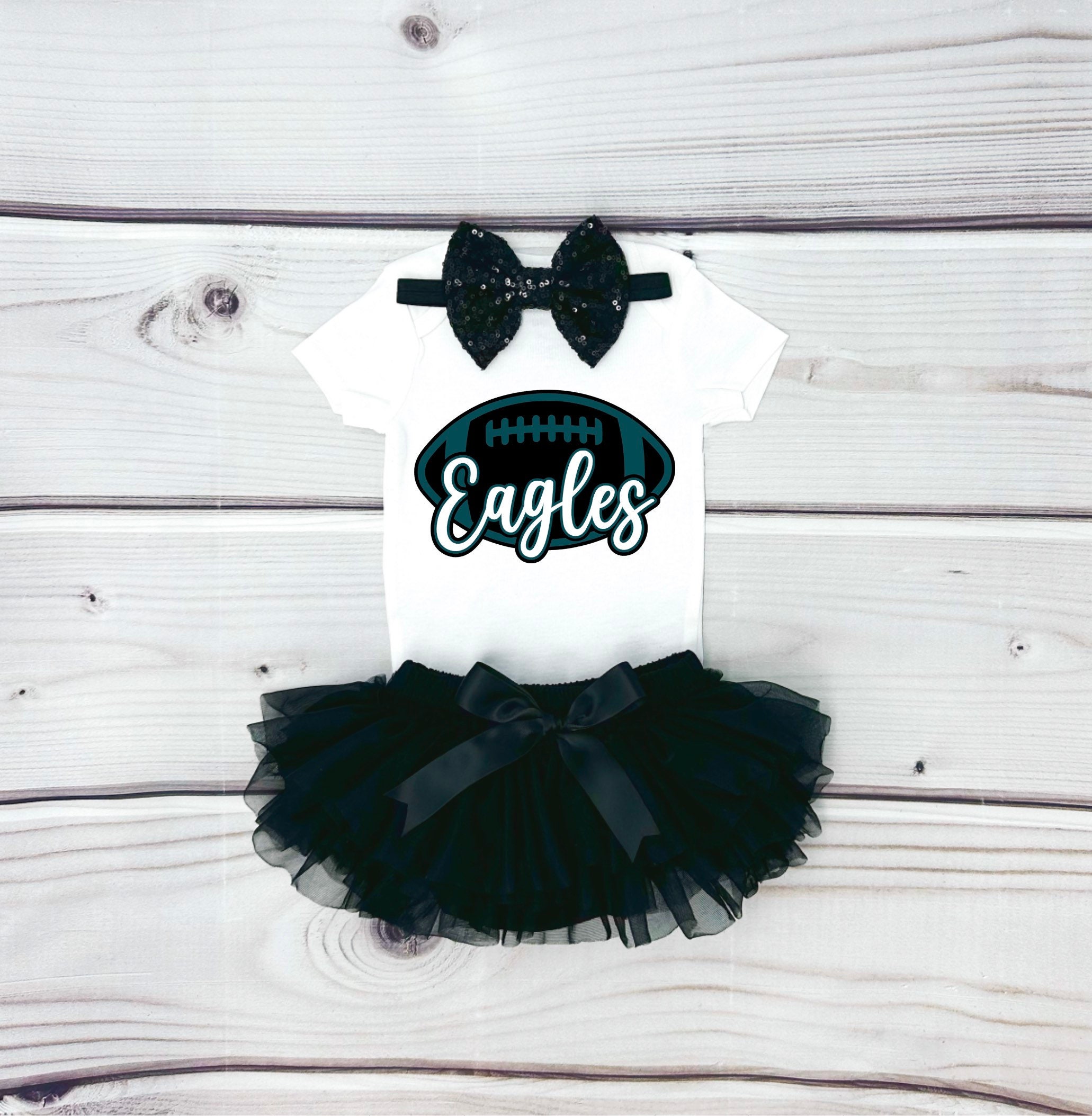 Baby Girl Football Outfit Baby Girl Football Onesie® Cutest Etsy