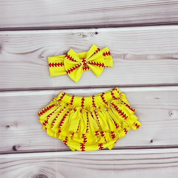 Baby Ruffle Bloomers Etsy