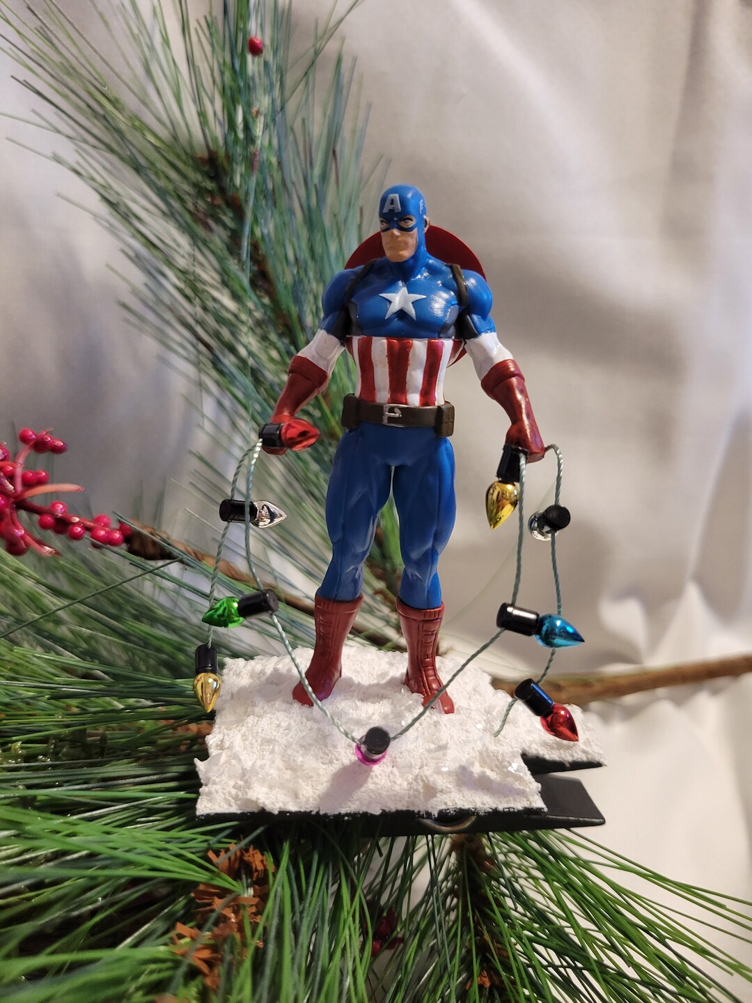 Marvel Christmas Tree Ornaments Etsy