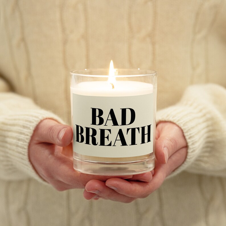 Bad Breath Candle Gag Gift for Best Friend Funny Joke Novelty Idea