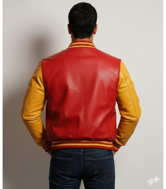 MJ Thriller Varsity Leather Jacket: Michael Jackson Thriller Style