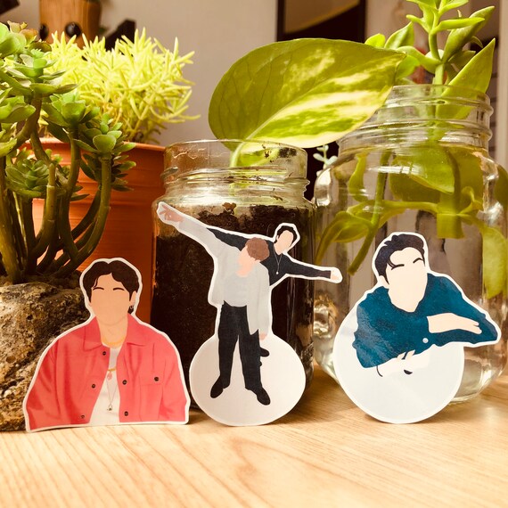 BTS Jungkook Left & Right Stickers - Etsy