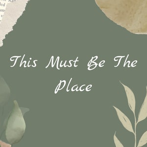 This Must Be the Place Print