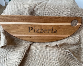 Wooden Pizza  Cutter