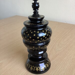 Handmade Burmese Lacquerware Buddhist Offering Bowl