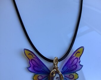 Handmade wire art jewelry Amethyst stone Fairytopia  Necklace, Nabi ring and Mini Garden Bracelet with various designs.