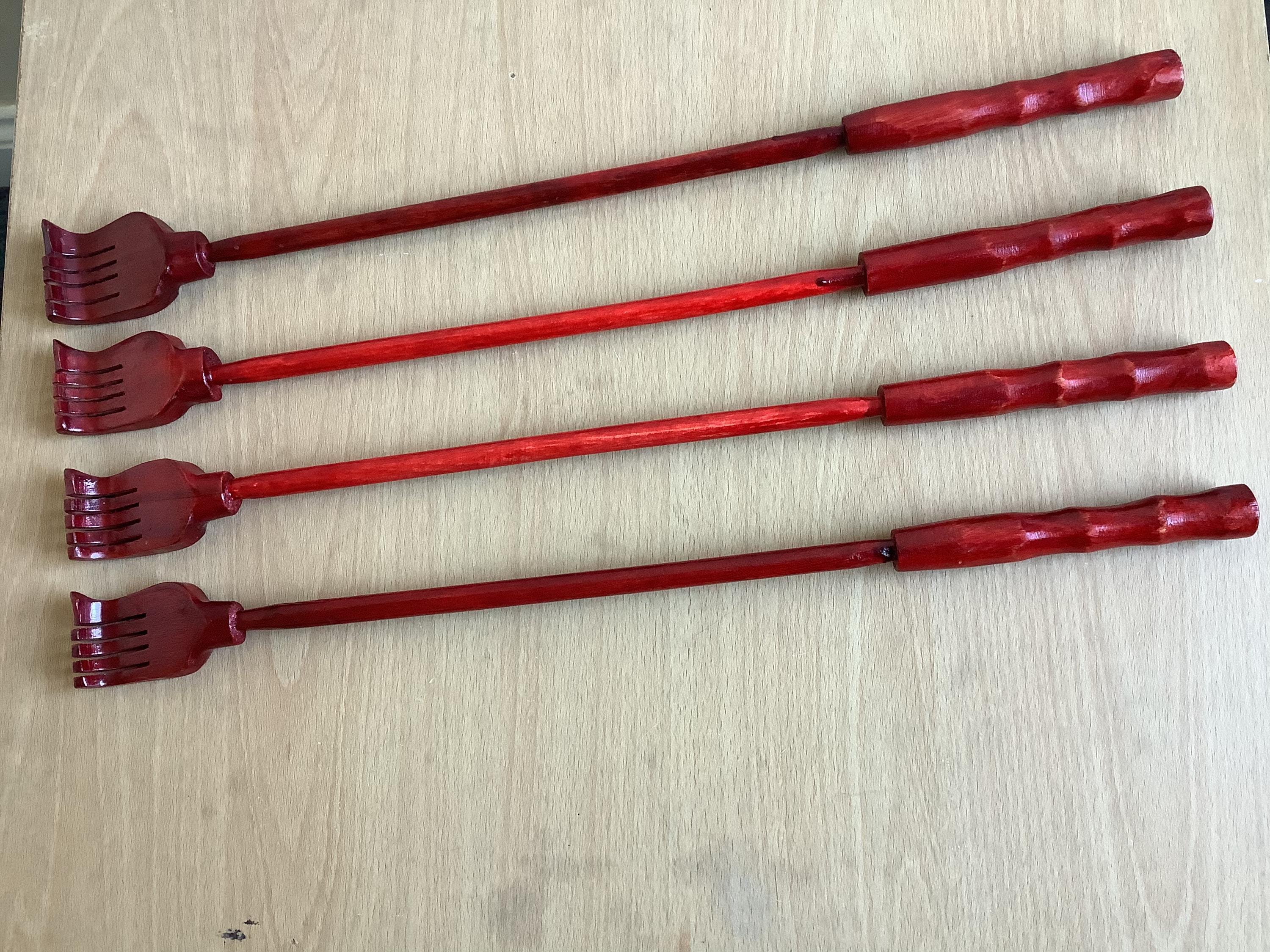Handmade & Handcraft Wooden Backscratchers. - Etsy