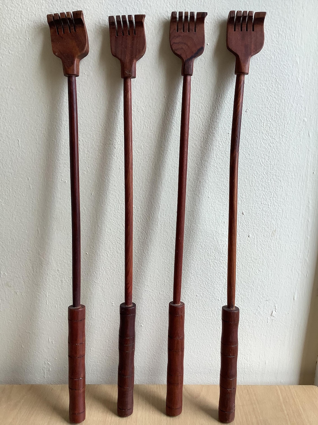 Handmade & Handcraft Wooden Backscratchers. - Etsy