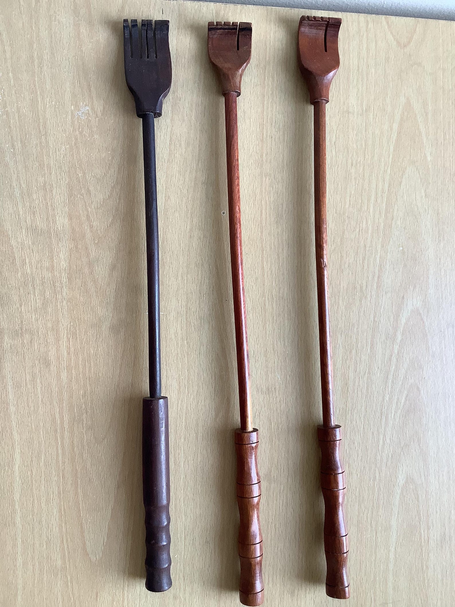 Handmade & Handcraft Wooden Backscratchers. - Etsy