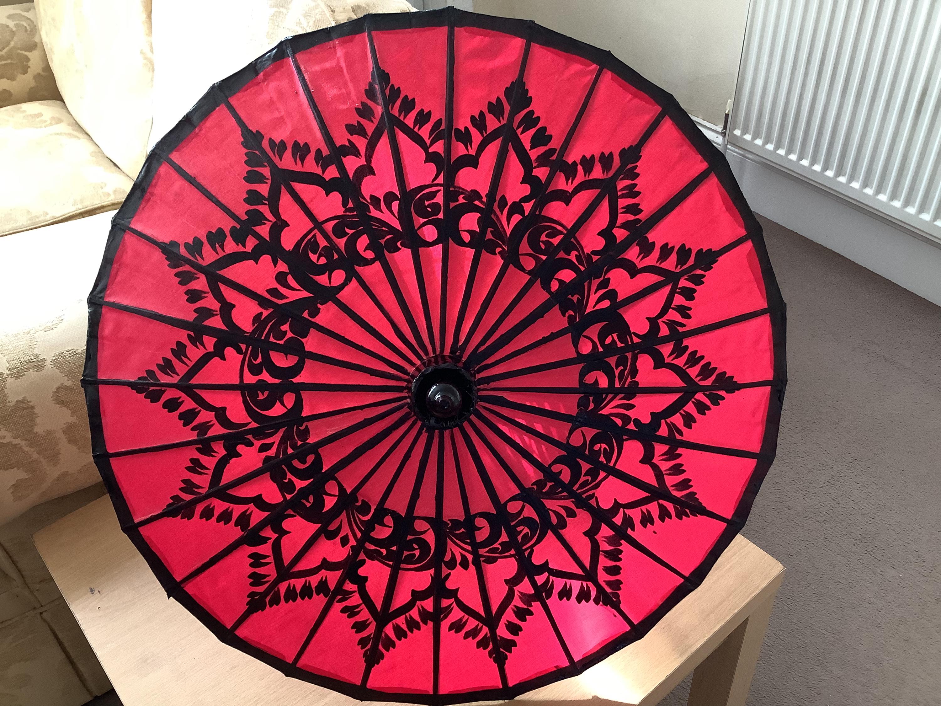 Thai bamboo parasol - Etsy.de