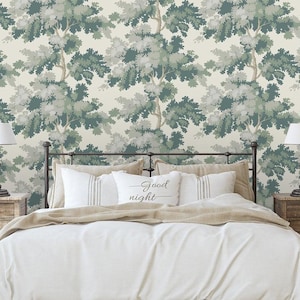 leaves Removable wallpaper Peel and  Stick, Self-Adhesive Wall Mural,Beautiful leaves Wall Mural Traditional Wallpaper