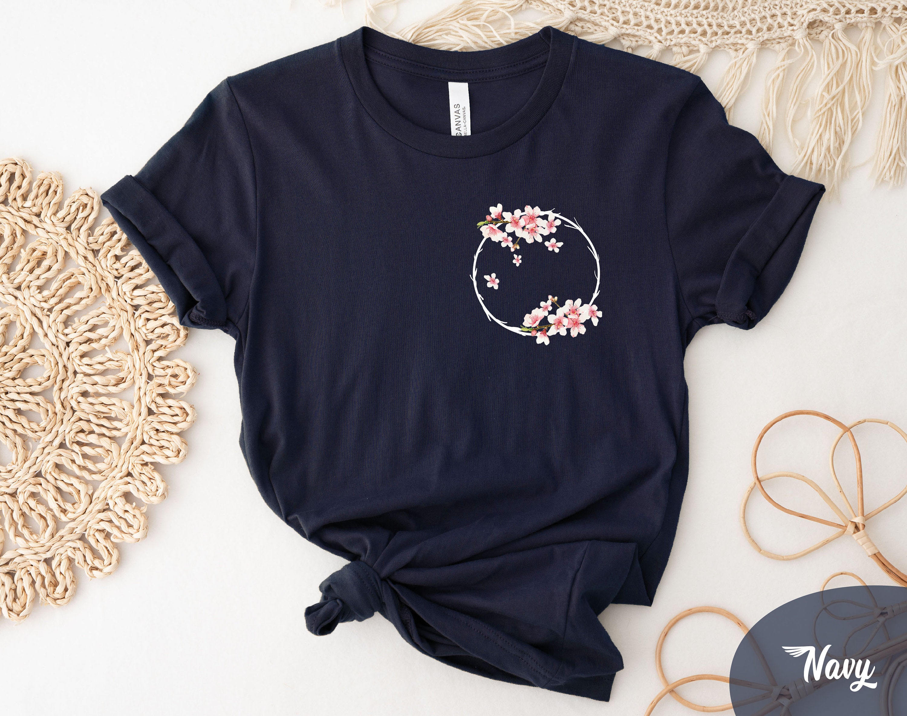 Cherry Blossom Shirt - Etsy